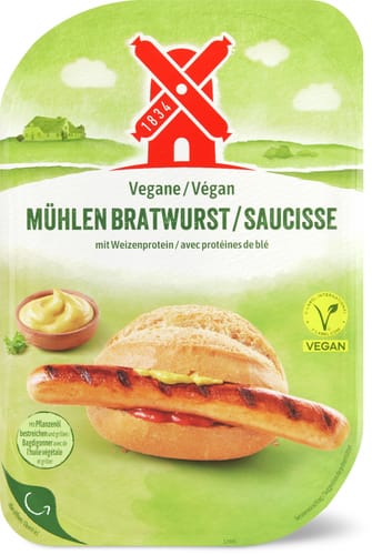 Rügenwalder saucisse à rôtir végane