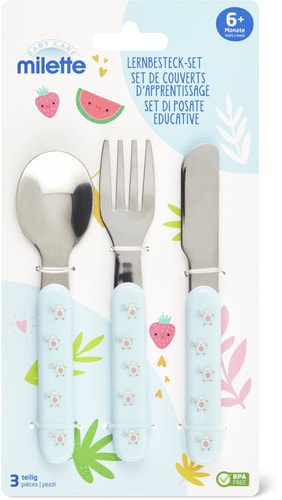 Baby Care Training Cutlery 6M+ (Farbe: pastell, Grösse: 000)