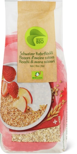 Bio Swiss Rolled Oats Fine