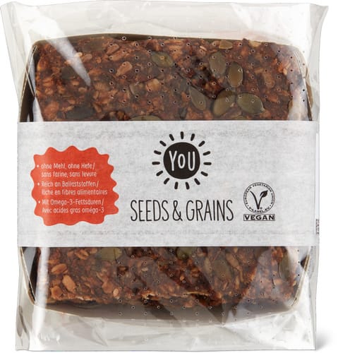 Seeds & Grains Contains Neither Flour Nor Yeast