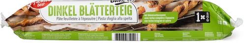 Dinkelblätterteig Vollkorn