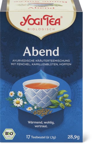 Bio Evening Herbal Tea Fennel, Camomile Blossoms & Hops