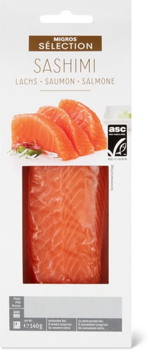 Sélection ASC Sashimi di salmone