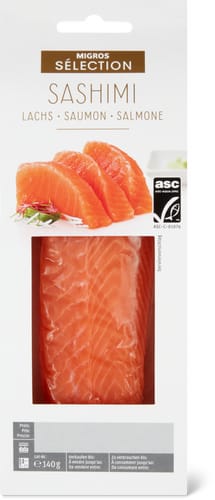 Sélection ASC Sashimi Lachs