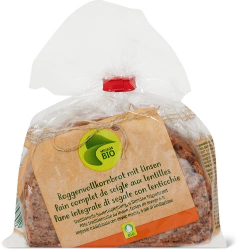 Migros Bio Roggenvollkornlinsenbrot