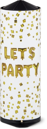 “Let’s Party” Party Bomb Mini Gold