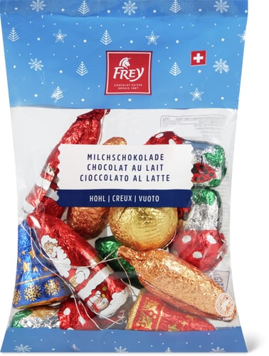 Tree decorations Hollow milk chocolate