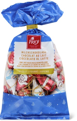 Décorations de sapin Chocolat au lait fourré à la crème de noisettes