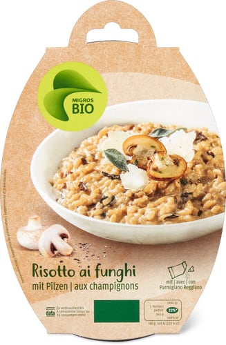 Bio Risotto With Mushrooms