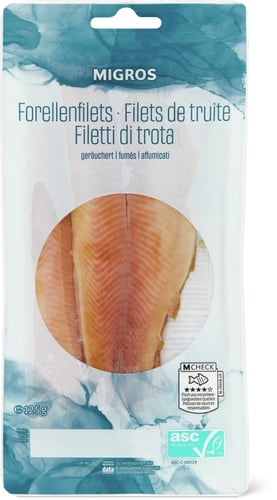 ASC Trout Fillets Smoked