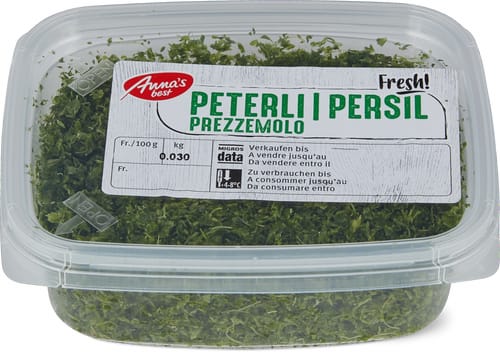 Peterli geschnitten