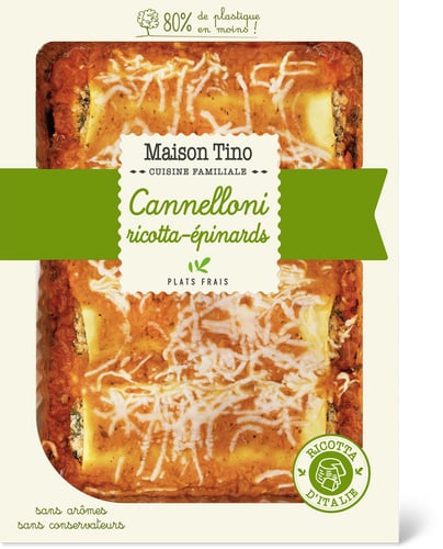 Cannelloni ricotta-spinaci