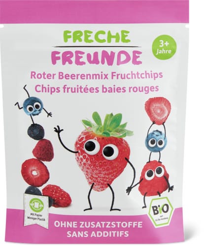 Bio Fruit Chips Mixed Red Berries