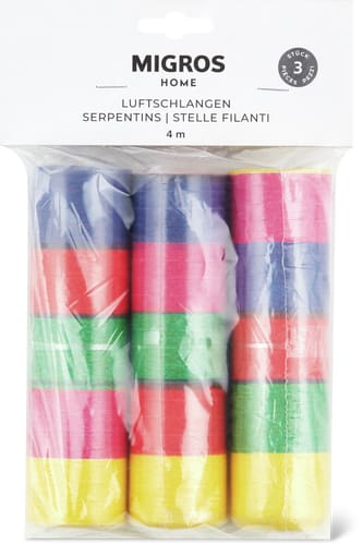 Streamers  Multicoloured