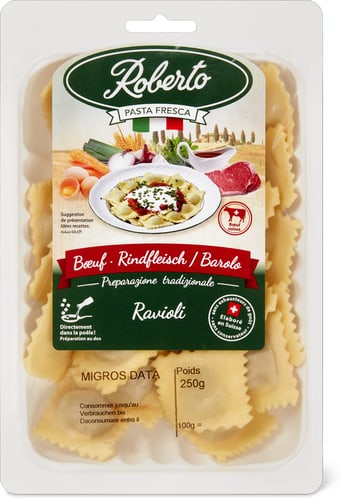 Ravioli Bœuf Barolo