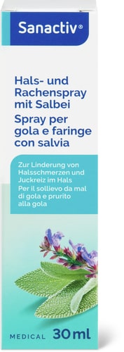 Throat Spray With Sage