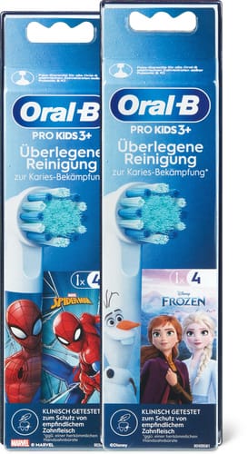 Kids 3+ Superior Cleaning Replacement Heads