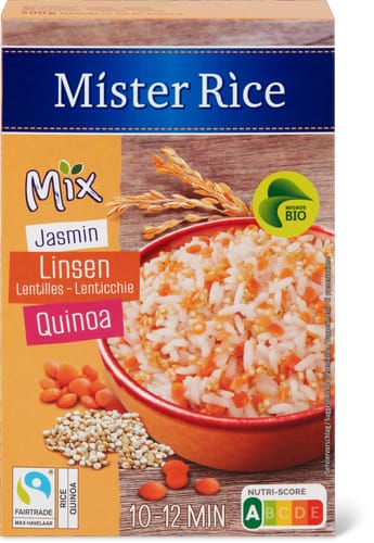 Bio Jasmine lentil and quinoa mix