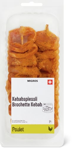 Poulet Spiessli Kebab