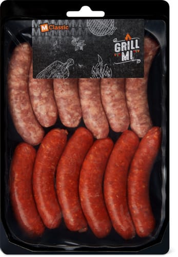 Grill mi Grillplatte Cipollata-Merguez