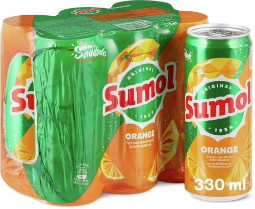 Sumol Soft Drink Orange