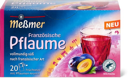 Fruit tea French plum