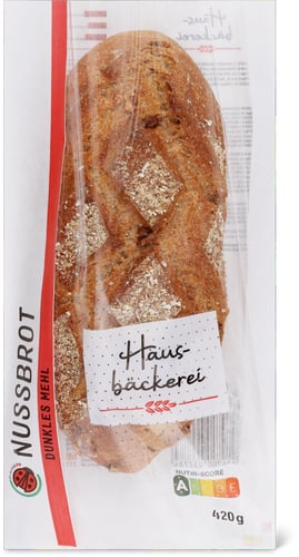 Hausbäckerei IP-SUISSE Pain aux noix farine foncée