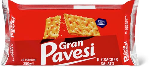 Crackers salted