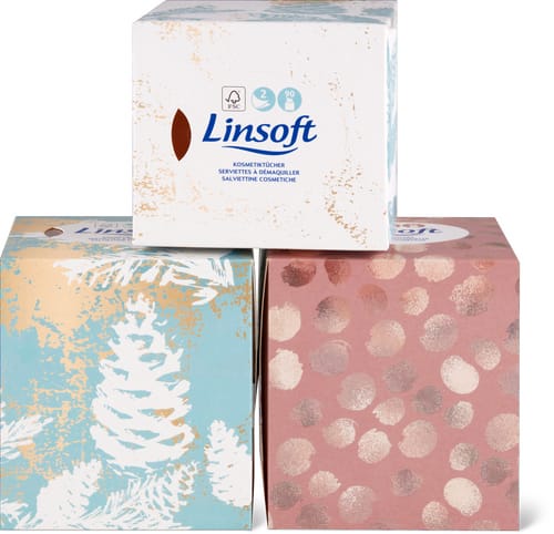 Cosmetic tissues cube with choice of design 2-ply
