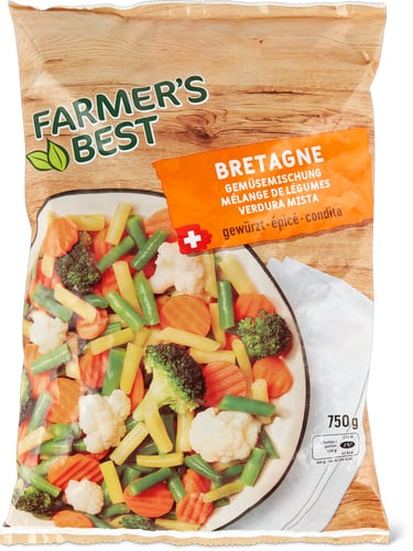 Brittany vegetable mix seasoned