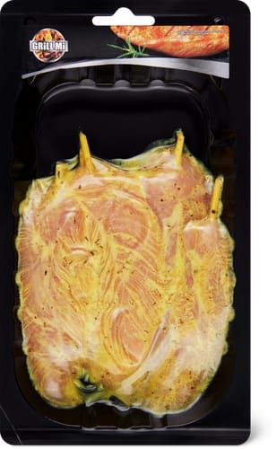 Migros Poulet Spiess Senf