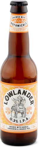 0.3% Alcohol IPA Brewed with Mango, Cardamom & Orange Zest
