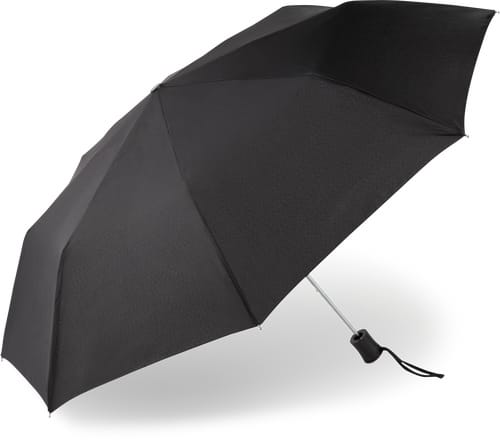 Parapluie de poche ouverture manuelle (Couleur: noir, Taille: one Size)