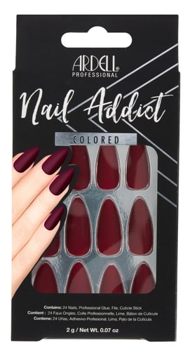 Artificial nails  Bordeaux