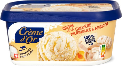 Ice cream tub  de la Gruyère