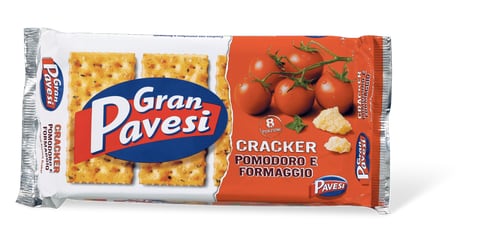 Crackers Cheese & Tomato