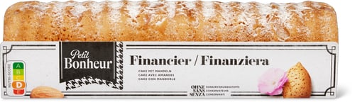 Financier Cake With Almonds
