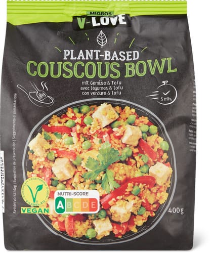 Couscous Bowl With Vegetables and Tofu
