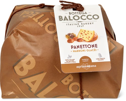 Panettone Candied Chestnuts