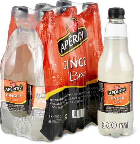 Ginger beer with natural flavouring and ginger and chilli extracts