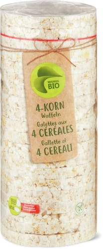 Bio aha! 4-grain cereal waffles