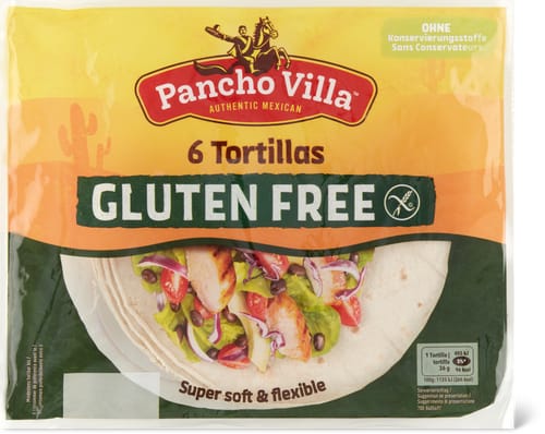 Gluten-free tortillas super soft & flexible