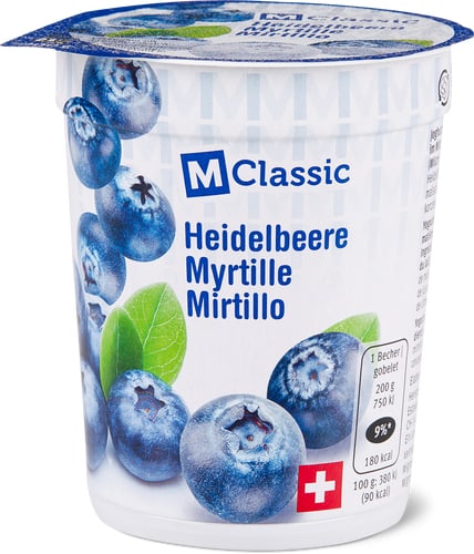 Joghurt Heidelbeer