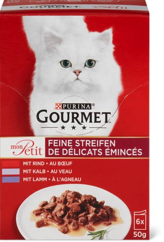 Gourmet Mon Petit Fine strips with beef, veal and lamb