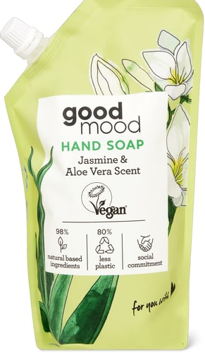 Liquid Soap Jasmine & Aloe Vera, refill