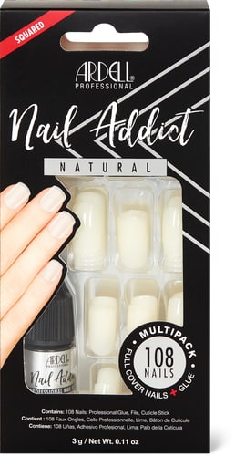 Artificial Nails  Natural Square