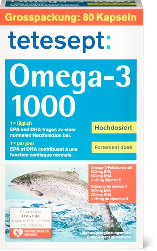 Omega 3 salmon oil capsules