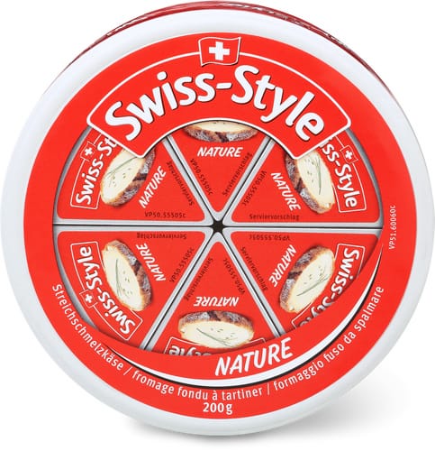 Swiss-Style Nature Schmelzkäse