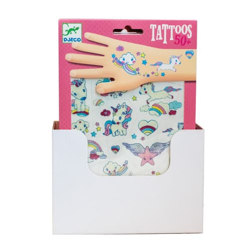 Djeco 50 Tattoos Assorted