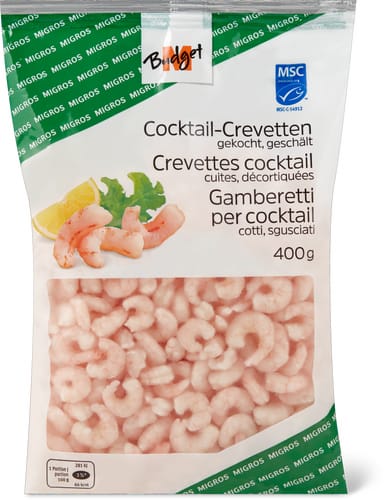 MSC Cocktail Prawns Cooked & Peeled